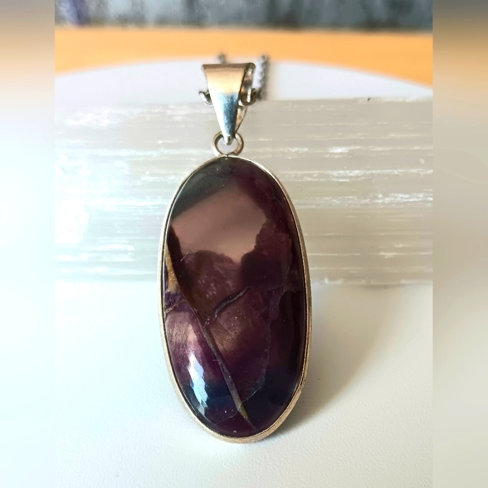 Amethyst Pendant Necklace